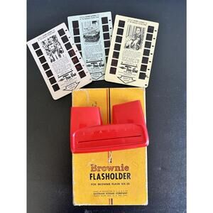 Vintage Kodak Brownie Flasholder w/ Batman Images